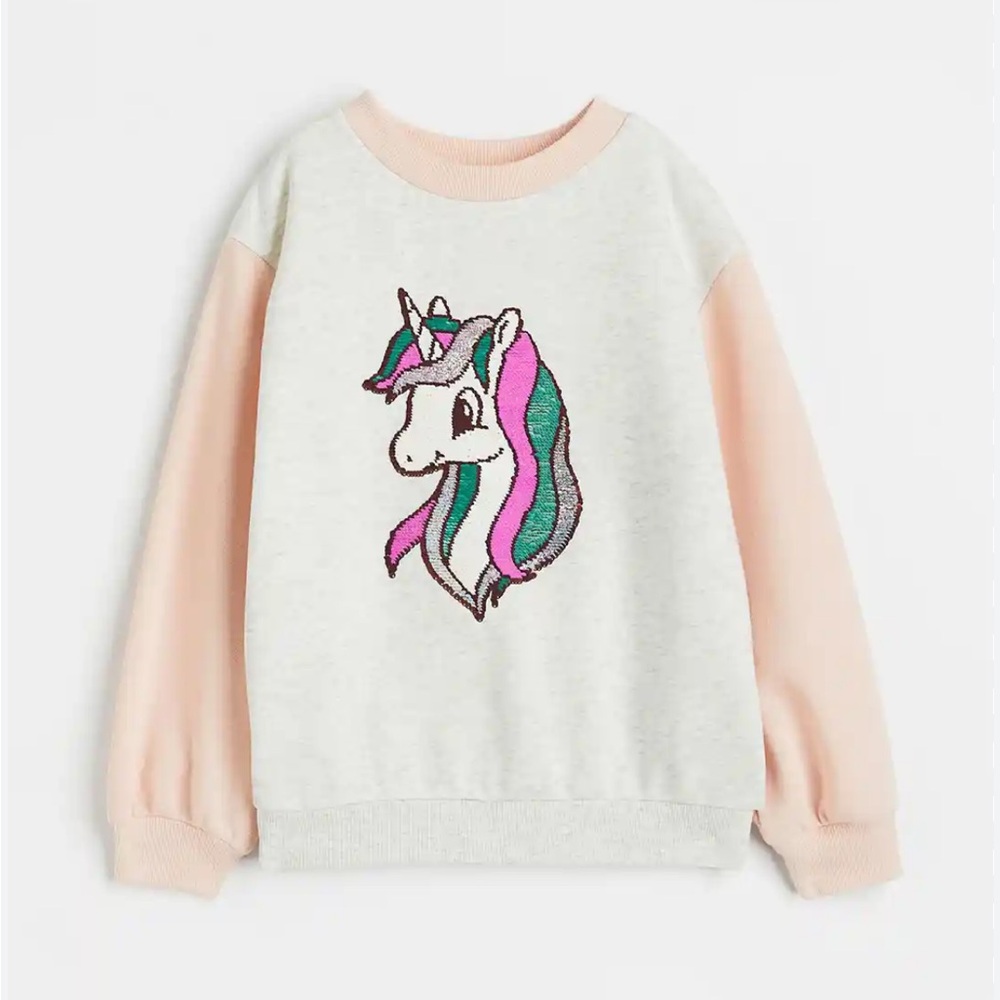 NWOT H&M Unicorn Sweatshirt